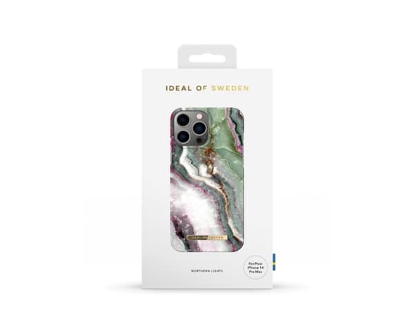 IDEAL OF SWEDEN Fashion - Baksidedeksel for mobiltelefon - polykarbonat - nordlys - for Apple iPhone 14 Pro Max