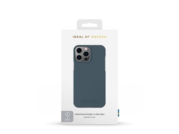 iDeal of Sweden Seamless, Suojus, Apple, iPhone 14 Pro Max, 17 cm (6.7"), Sininen