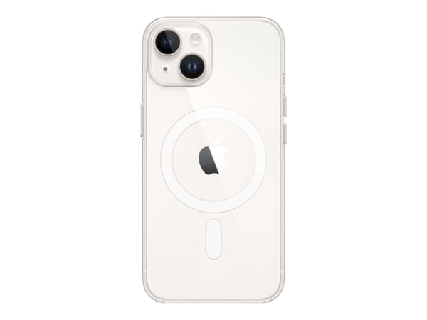 Apple - Baksidesskydd för mobiltelefon - med MagSafe - polykarbonat - klar - för iPhone 14