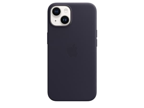Apple - Baksidedeksel for mobiltelefon - MagSafe-samsvar - lær - blekk - for iPhone 14