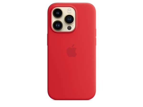 Apple - (PRODUCT) RED - baksidedeksel for mobiltelefon - med MagSafe - silikon - rød - for iPhone 14 Pro
