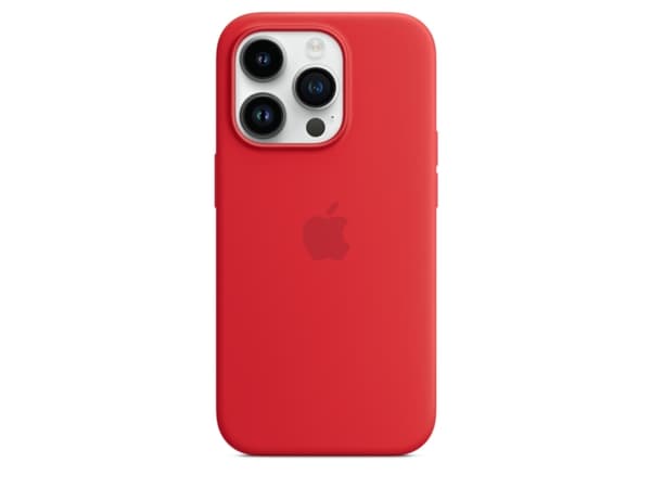 Apple - (PRODUCT) RED - baksidedeksel for mobiltelefon - med MagSafe - silikon - rød - for iPhone 14 Pro