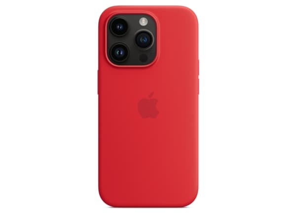 Apple - (PRODUCT) RED - baksidedeksel for mobiltelefon - med MagSafe - silikon - rød - for iPhone 14 Pro
