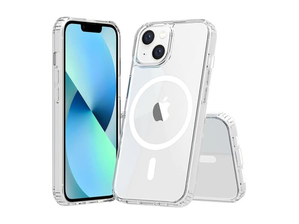 Screenor - Baksidesskydd för mobiltelefon - MagSafe-kompatibilitet - transparent - för Apple iPhone 14