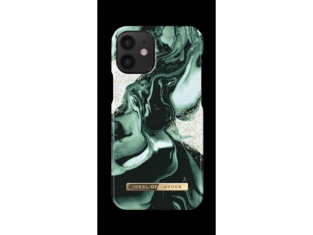 iDeal of Sweden Golden Olive Marble, Omslag, Apple, iPhone 13 Mini, 13,7 cm (5.4"), Multifärg