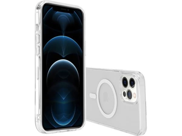 nevox StyleShell SHOCKFlex, Omslag, Apple, iPhone 12/12 Pro, 15,5 cm (6.1"), Transparent