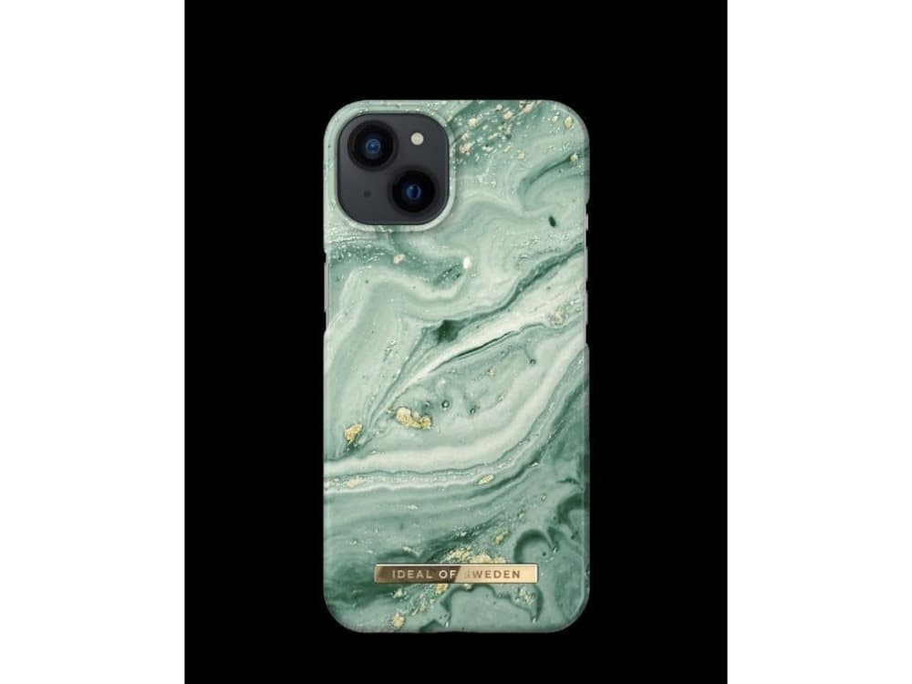 Ideal Of Sweden IDEAL OF SWEDEN IDFCSS21-I2161-258 IPHONE 13 CASE MINT SWIRL MARBLE