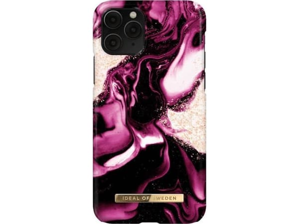 Ideal Of Sweden IDEAL OF SWEDEN IDFCAW21-I1958-319 IPHONE 11 PRO EKSKE GOLD RUBY MARBLE