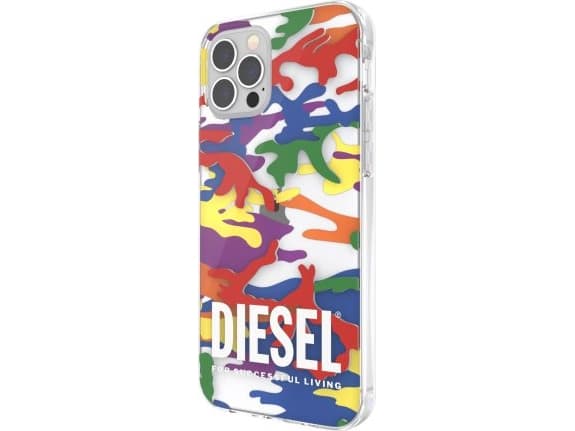 Diesel DIESEL CLEAR CASE PRIDE CAMO AOP IPHONE XR monivärinen vakioväri