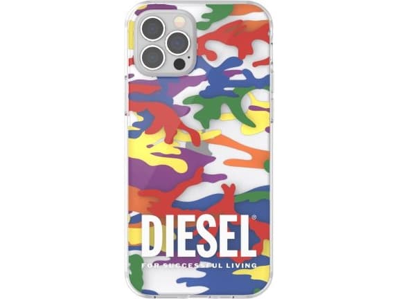 Diesel DIESEL CLEAR CASE PRIDE CAMO AOP IPHONE XR monivärinen vakioväri