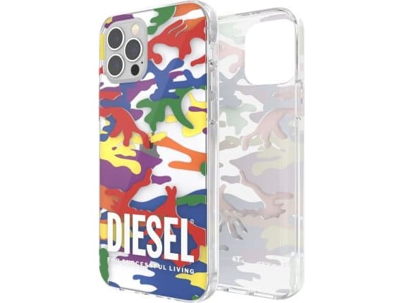 Diesel DIESEL CLEAR CASE PRIDE CAMO AOP IPHONE XR monivärinen vakioväri