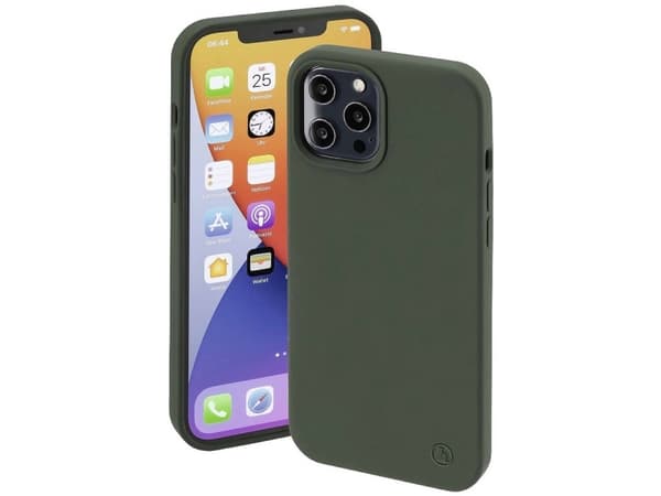 Hama MagCase Finest Feel PRO, Omslag, Apple, iPhone 12/12 Pro, 15,5 cm (6.1"), Grön