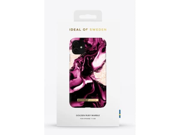 iDeal Of Sweden IDEAL OF SWEDEN IDFCAW21-I1961-319 IPHONE 11 CASE GOLDEN RUBY MARBLE