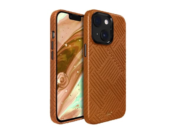LAUT Motif, Suojus, Apple, iPhone 14, 15,5 cm (6.1"), Ruskea