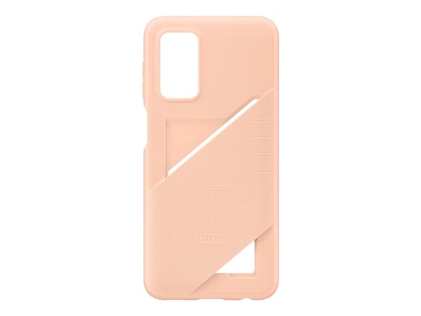 Samsung EF-OA235 - Baksidesskydd för mobiltelefon - termoplastisk polyuretan (TPU) - persika - för Galaxy A23, A23 5G