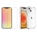 Miniatyrbild 2 av 11: iPhone 14 - 1 Set St�td�mpande Silikonskal med Sk�rmskydd