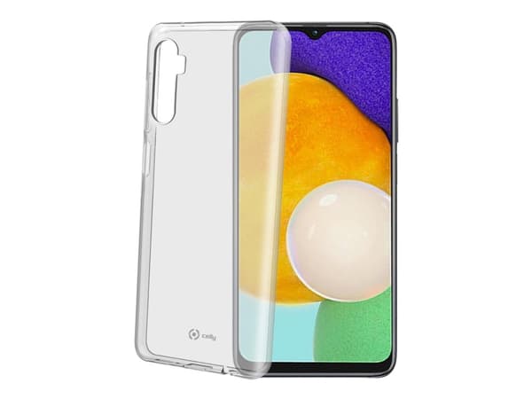 Celly Gelskin - Baksidesskydd för mobiltelefon - mjuk termoplastisk polyuretan (TPU) - transparent - för Samsung Galaxy A23 5G