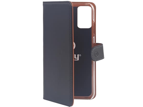 Celly Wally - Lommebok for mobiltelefon - fauxlær - svart - for Samsung Galaxy A23 5G