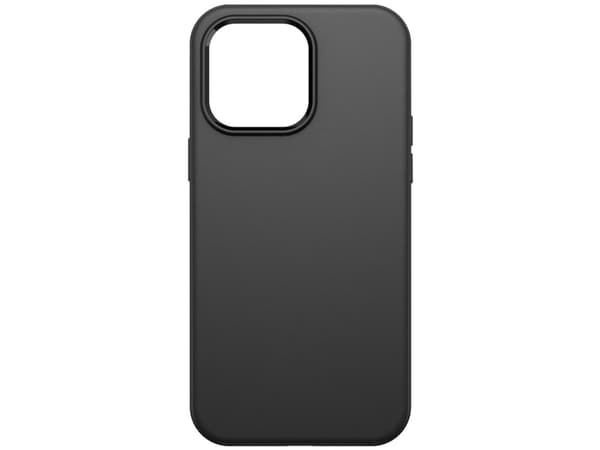 OtterBox Symmetry Series - Baksidesskydd för mobiltelefon - MagSafe-kompatibilitet - polykarbonat, syntetiskt gummi - svart - för Apple iPhone 14 Pro