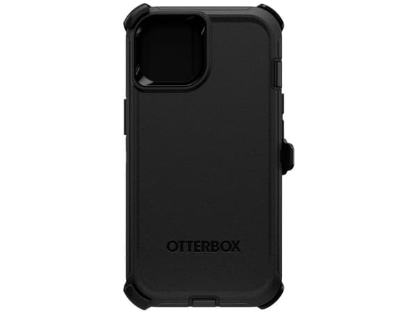 OtterBox Defender Series - Baksidedeksel for mobiltelefon - robust - MagSafe-samsvar - polykarbonat, syntetisk gummi - svart - for Apple iPhone 13, 1