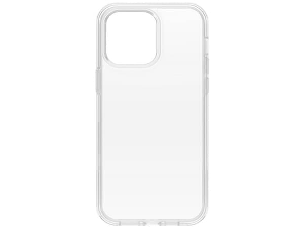 OtterBox Symmetry Series - Baksidedeksel for mobiltelefon - antimikrobielt - MagSafe-samsvar - polykarbonat, syntetisk gummi - blank - for Apple iPho
