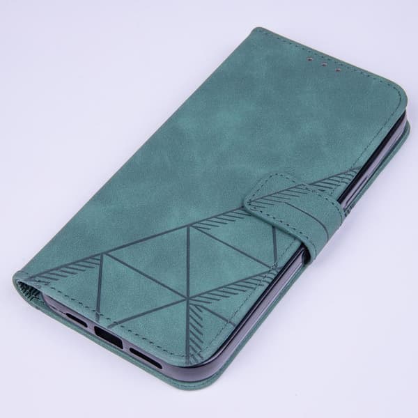 iPhone 14 Plus - Smart Trendy Mobilplånbok - Grön
