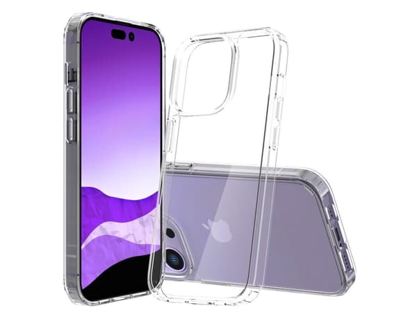 JT BERLIN Pankow Clear, Omslag, Apple, iPhone 14 Pro, 15,5 cm (6.1"), Transparent