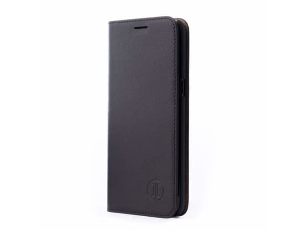 JT BERLIN Tegel, Folio, Apple, iPhone 14, 15,5 cm (6.1"), Svart