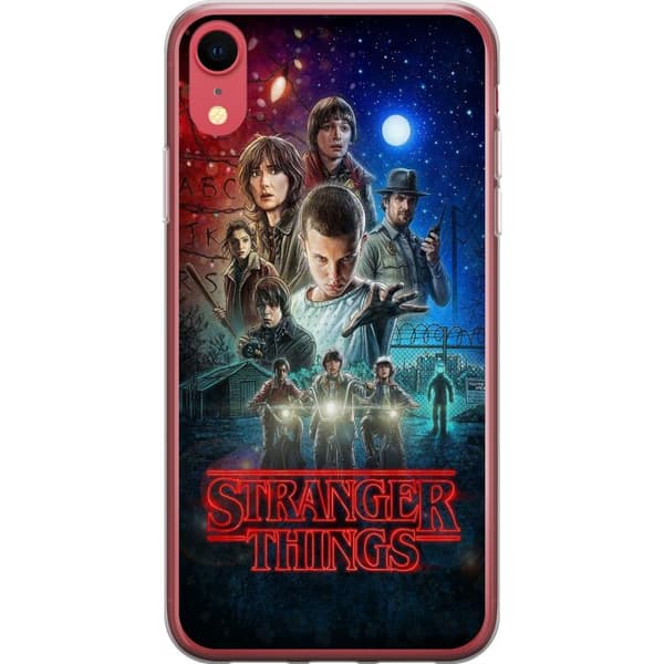 Apple iPhone XR Läpinäkyvä kuori Stranger Things