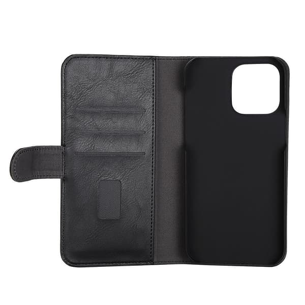 GEAR Plånboksväska 2in1 Svart till iPhone 14 Pro Max
