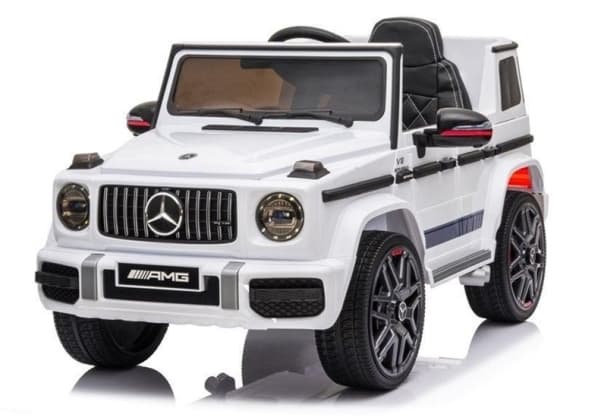 Lean Sport Auto med Akumulator Mercedes G63 AMG Biały