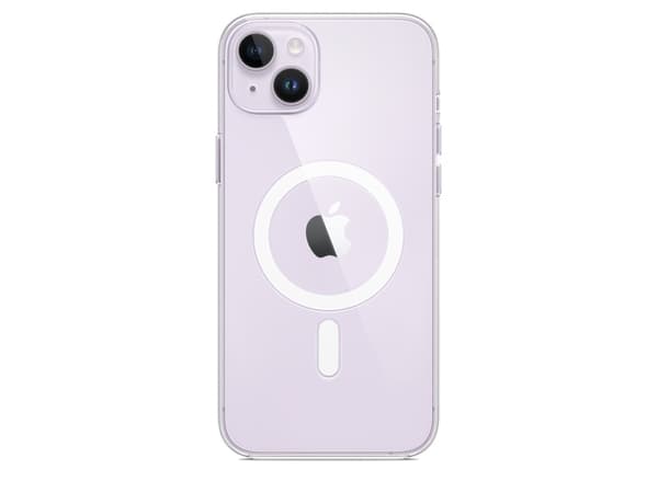 Apple - Baksidedeksel for mobiltelefon - med MagSafe - polykarbonat - blank - for iPhone 14 Plus