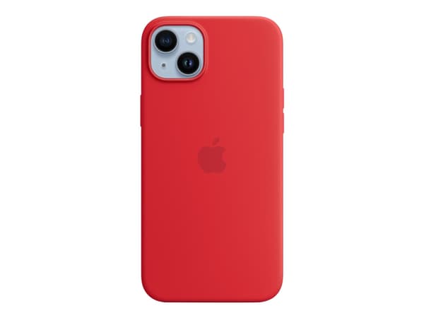 Apple - (PRODUCT) RED - baksidedeksel for mobiltelefon - MagSafe-samsvar - silikon - rød - for iPhone 14 Plus
