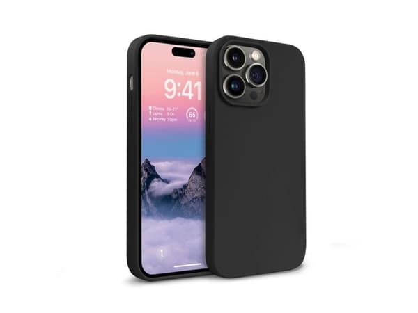 Crong CRG-COLR-IP1467P-BLK, Suojus, Apple, iPhone 14 Pro Max, 17 cm (6.7"), Musta