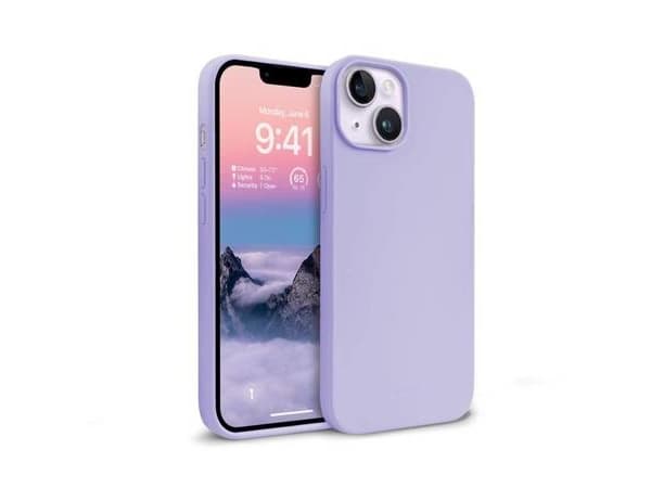 Crong CRG-COLR-IP1467-PRP, Suojus, Apple, iPhone 14 Plus, 17 cm (6.7"), Purppura