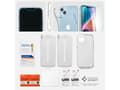 Pikkukuva 3 / 5: Spigen Crystal Pack - Kotelo + 2 x lasi iPhone 14 Plus -puhelimelle (läpinäkyvä)