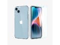 Pikkukuva 1 / 5: Spigen Crystal Pack - Kotelo + 2 x lasi iPhone 14 Plus -puhelimelle (läpinäkyvä)