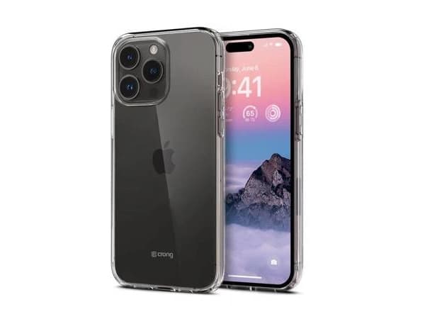 Crong CRG-CRSLIM-IP1461P-TRS, Etui, Apple, 15,5 cm (6.1"), Gjennomsiktig