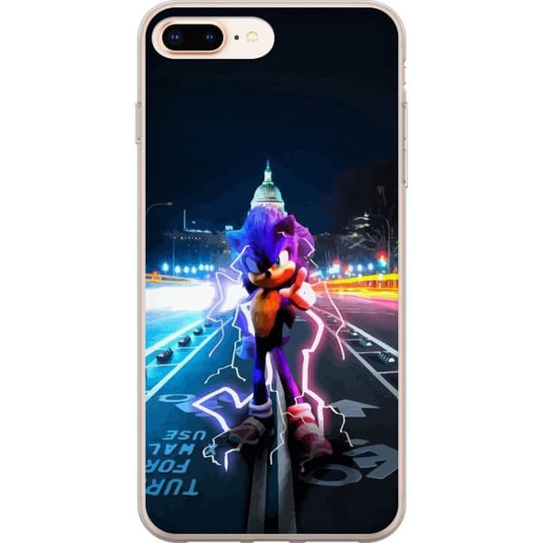 Apple iPhone 7 Plus Gjennomsiktig deksel Sonic the Hedgehog