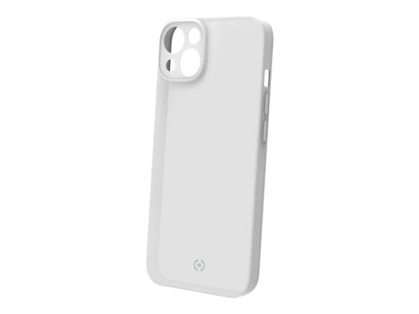 Celly SPACE - Baksidedeksel for mobiltelefon - termoplast-polyuretan (TPU) - hvit - for Apple iPhone 14