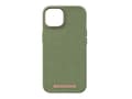 Miniatyrbilde 5 av 5: Njorð byELEMENTS - Baksidedeksel for mobiltelefon - MagSafe-samsvar - plastikk, Comfort+ suede - oliven - for Apple iPhone 14