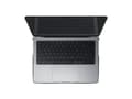 Miniatyrbilde 4 av 5: Artwizz IcedClip - Skallveske for bærbar - all-round protection - 14" - gjennomskinnelig, svart ramme - for MacBook Pro 14.2" (Late 2021)
