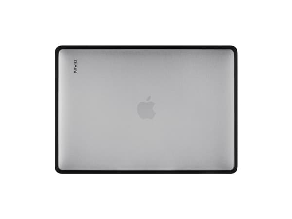 Artwizz IcedClip - Skallveske for bærbar - all-round protection - 14" - gjennomskinnelig, svart ramme - for MacBook Pro 14.2" (Late 2021)