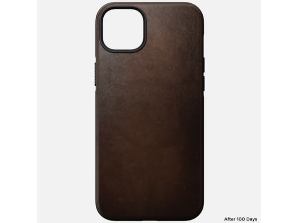 Nomad Modern, Suojus, Apple, iPhone 14 Max, 17 cm (6.7"), Ruskea