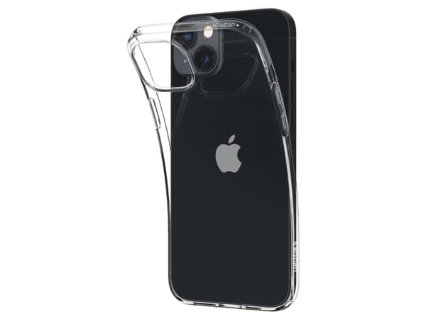 Spigen ACS05033, Suojus, Apple, iPhone 14, 15,5 cm (6.1"), Läpinäkyvä