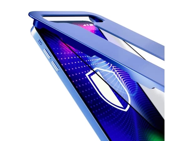 3MK Hardy iPhone 14 / 13 / 13 Pro 6.1" kjemisk herdet glass svart/svart