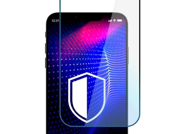 3MK Hardy iPhone 14 / 13 / 13 Pro 6.1" kjemisk herdet glass svart/svart