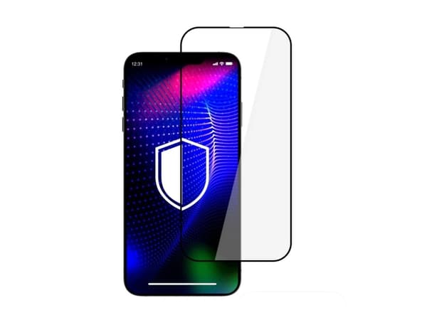 3MK Hardy iPhone 14 / 13 / 13 Pro 6.1" kjemisk herdet glass svart/svart