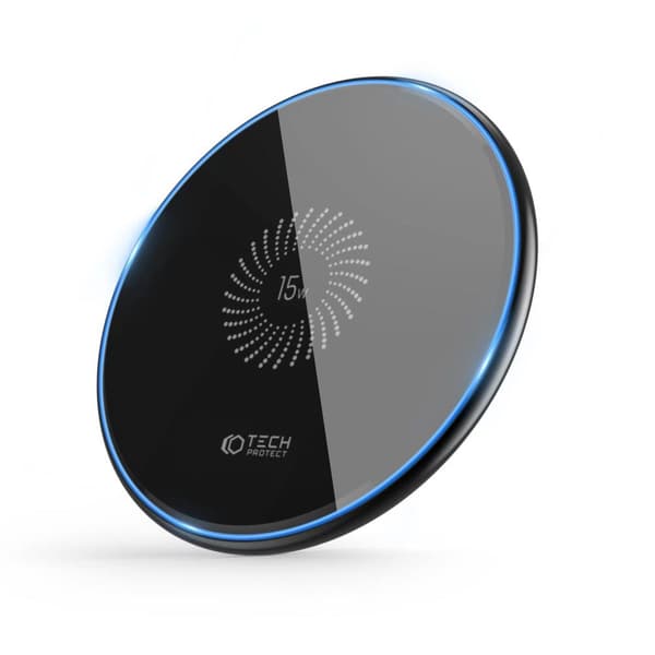 Tech-Protect Qi 15W-C1 Trådlös Laddare 15W - Svart