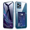 Miniatyrbild 4 av 11: iPhone 14 Pro - Skal med Korthållare & Hydrogel Skärmskydd